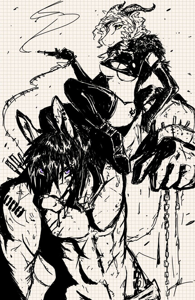 Haha I did this since Halloween. Succubus and Stallionstine!They are made a really