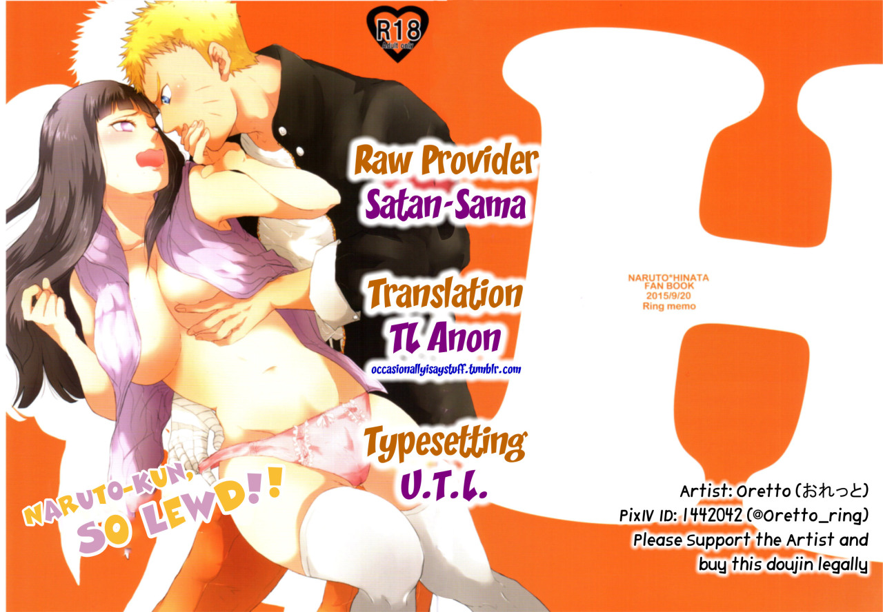 occasionallyisaystuff:  These are preview pages to Naruto-kun, So Lewd!!, an R-18