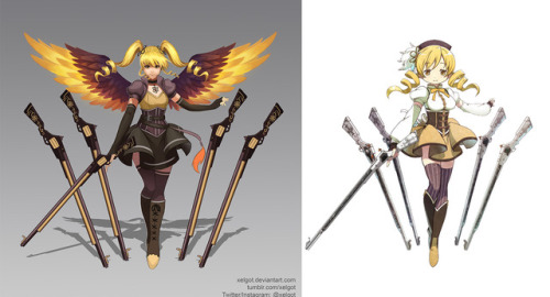 Credens Justitiam Jing Wei Smite Skin Concept I Did For Fun Based Off Tomoe Mami From Madoka Magica (big