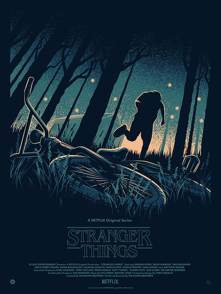 rollersinstinct:  Stranger Things poster designed by TommyPocket Design for Poster