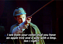 winkyrose:  After just watching Sherlock, I am released into the public…  