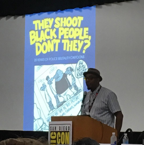 thingstolovefor: Keith Knight amazing cartoonist and social justice advocate who uses his art to add