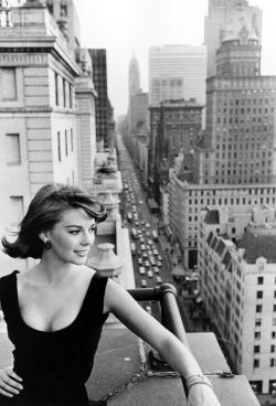 the-owls-are-not-what-they-seem:  Natalie Wood, New York (1961)