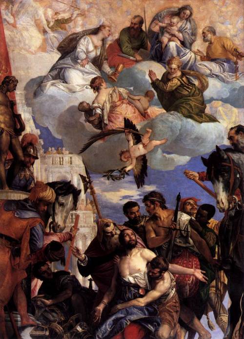 paolo-veronese:Martyrdom of Saint George, 1564, Paolo VeroneseMedium: oil,canvas