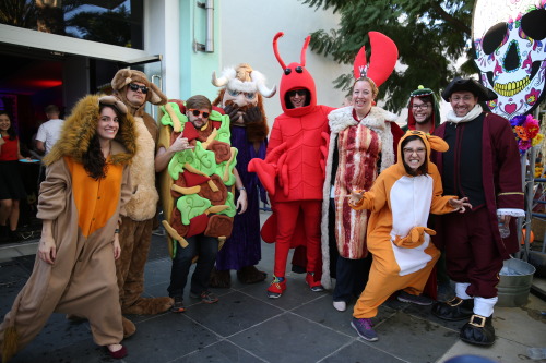 nickanimationstudio: Our annual Halloween Party!  Each production worked tirelessly for weeks c