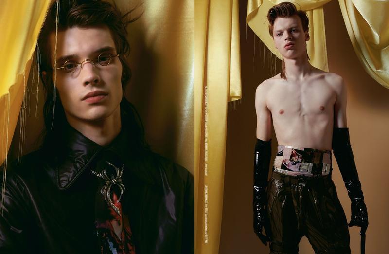 fagunt:    Courtiers shot by Florence Tetier &amp; Nicolas Coulomb and styled