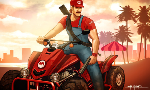 justinrampage - The Super Mario Brothers Imagined as Grand Theft...