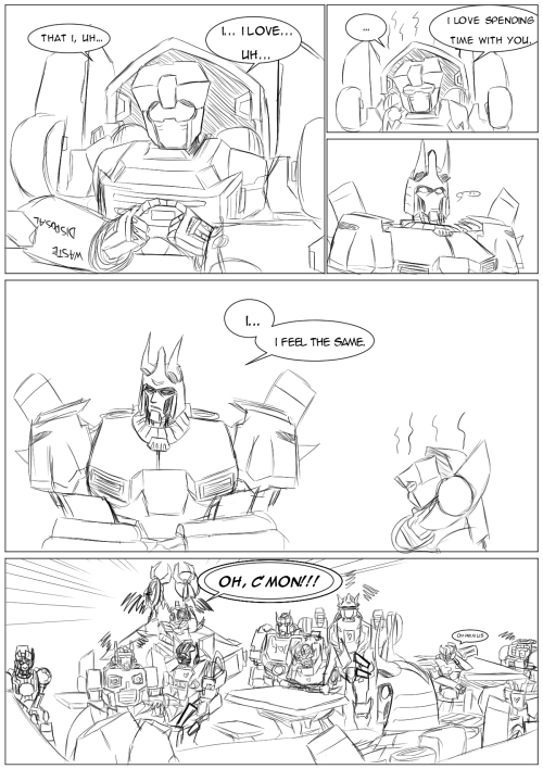 blitzy-blitzwing: I love the aus, where everyone knows that Cyclonus and Tailgate already love each 