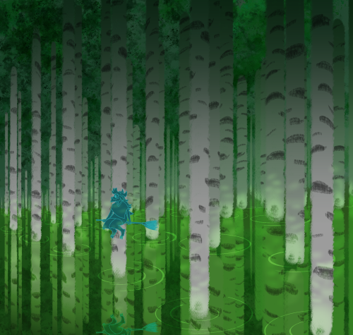 The Green Glade Is An Exceptionally Lonely Place, Even For The Forest. Not A Soul For Miles And Miles