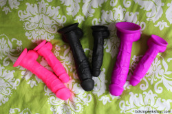 bdsmgeekshop:    Silicone Colours Dildo - Now in stock!  Need the pink onesssssss