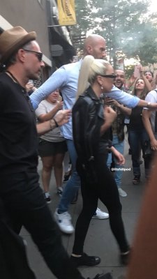 joannesvibes:    June 28, 2018: Lady Gaga and Christian Carino leaving Electric Lady Studios  in New York City   