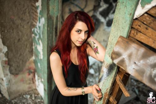 past-her-eyes:  Deerling Hopefuldeerling.suicidegirls.comLink to South African SuicideGirls