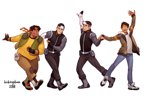 kickingshoes: kickingshoes: Once upon a time, back during the second season of Voltron, we drew Sh