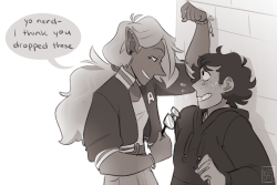 glowbat: Lup is the delinquent captain of