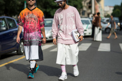 panduhm0n1um:  Streetsnaps: Milan Fashion