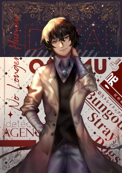 BSD Postcard Set  [twitter | instagram | pixiv ] This is my first time drawing a set so I hope I di