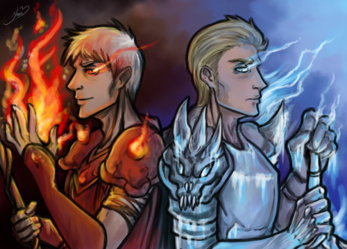 germancestweek:ludwiginsexyuniforms:Germancest Week Day 1 : Fire & Ice It had to be my silly War