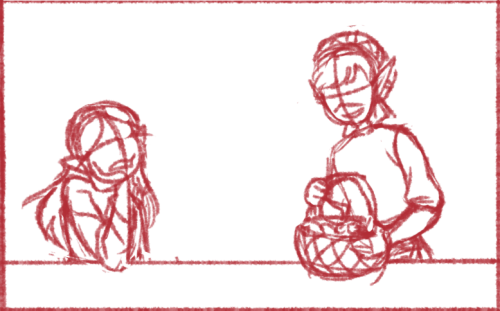 Working on a new comic strip! :DThis one has just 4 panels so it should be faster