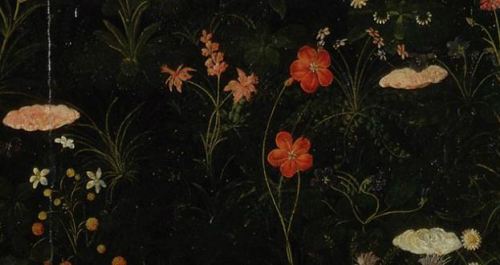 renaissance-art:Details from Botticelli’s Primavera