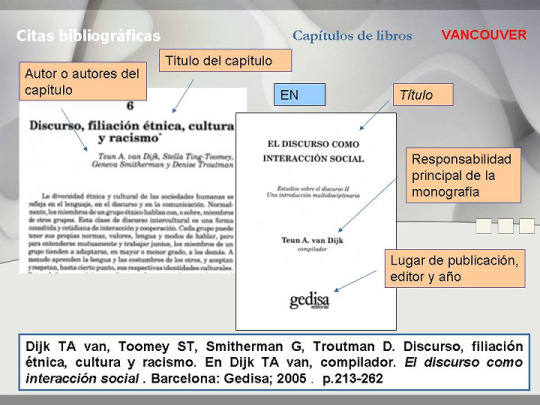 como citar Cápitulos