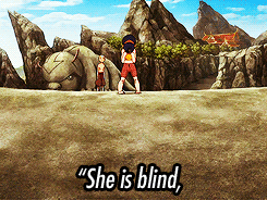 wheel-of-vodka:  Let’s face it, Toph kicked ass.   Can I just touch on the first gif? ’She is blind..’ Yet she makes an incredibly detailed Ba Sing Se… a city that was almost a quarter of a continent. Yet Toph put all the details