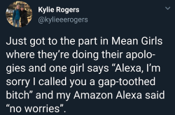 arandomthot:  Glad to know that Alexa’s