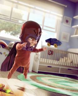 sebastianconh:  If PIXAR made X-Men - Magneto