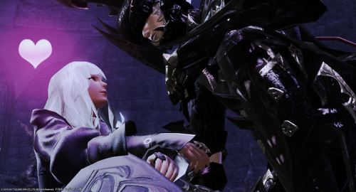 svengrimore-ffxiv:Matoya gazing at Estinien, 