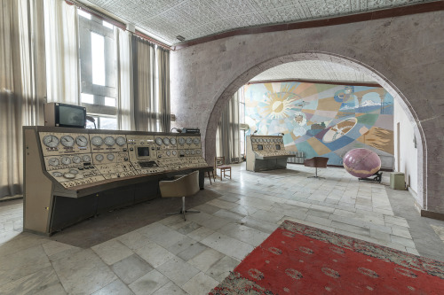 architectureofdoom:Abandoned radio-optical telescope, Mount Aragats, Armenia.