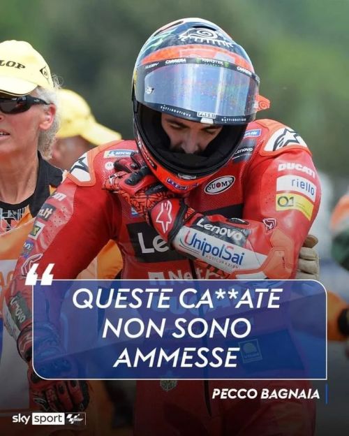 ❌ “ZERO” PER PECCO A LE MANS
📊 Il ducatista perde contatto con la vetta
LE SUE PAROLE ➡ http://tiny.cc/Pecco_LeMans
https://www.instagram.com/p/Cdn7JxLMZ1q/?igshid=NGJjMDIxMWI=