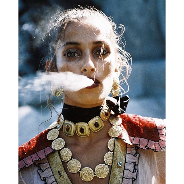 chanel bags & cigarette drags