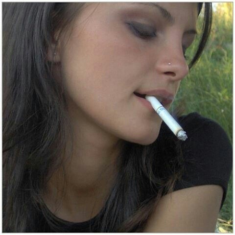 Smoking Latex Fetish