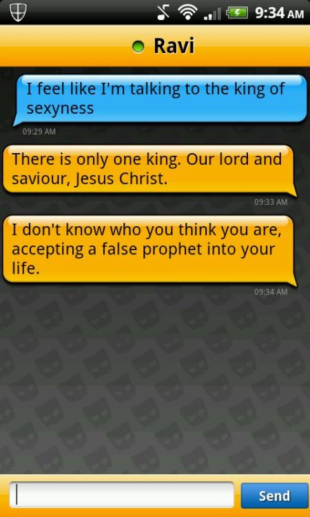 twinkest:  Spreading the word of our lord and saviour through Grindr 