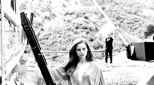 dailymadelainepetsch:Madelaine Petsch behind the scenes of Elite Daily’s photoshoot (2019)