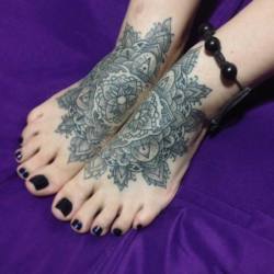 #Tattoo #Tatuaje #Tatu #Pies #Curado #Ink #Inked #Inkup #Inklife #Mandala #Hindu