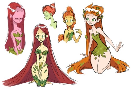 nickromancer21:The Maiden- designs based on the song “The Willow Maid” by Erutan