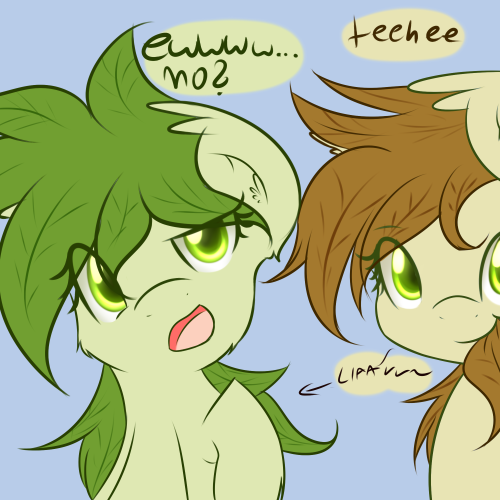 askflowertheplantponi:  Flower: >.> asker http://askpalletteshade.tumblr.com/  x3!