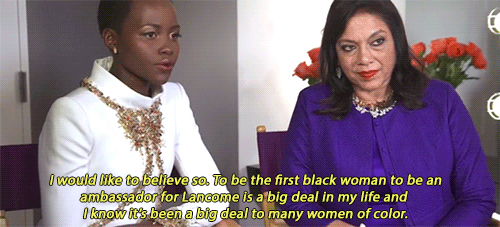 gifthetv:   Lupita Nyong’o talks to Yahoo News about changing the face of the beauty