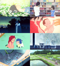 tianamulan: Gorgeous Cinematography in Animation • [24/?] • Wolf Children Why is the wolf always the bad guy? 