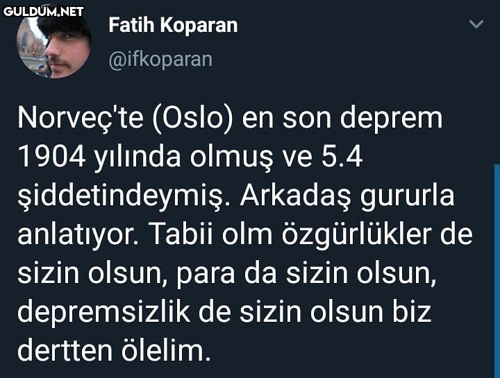 Fatih Koparan @ifkoparan...