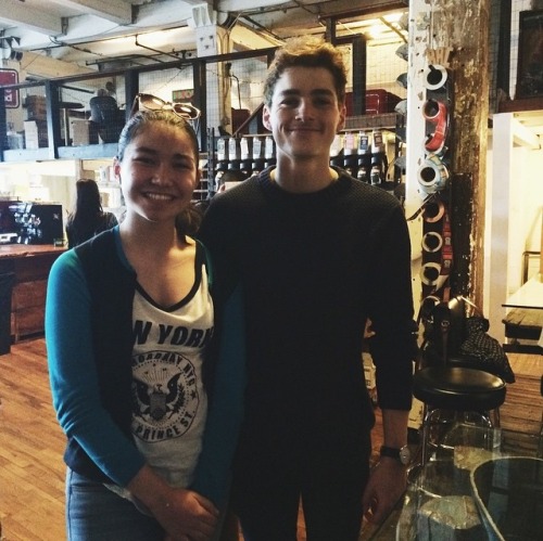 jacksgapsite:  April 25: Finn with @sara_fellman in New York