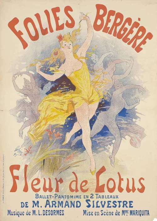 blondebrainpower:Folies-Bergère Ballet Pantomime “Fleur