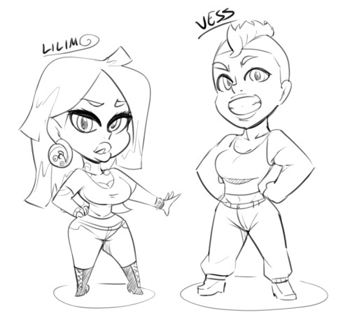 dsancomics:  November 4 Sketches 