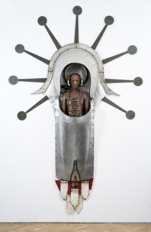 hifructosemag:In his sculptures, Zak Ove explores both spiritual and artistic African identity. See 