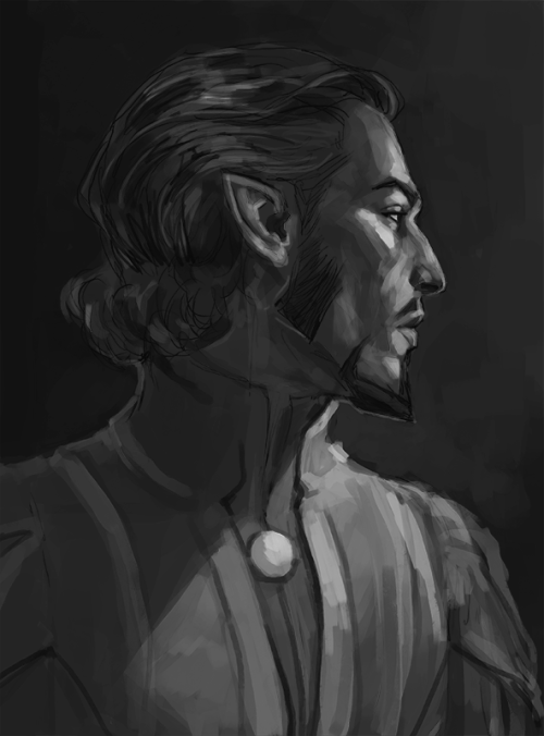 Quick Vic, Barovia Edition.edit: added a step-by-step for this speedpaint.