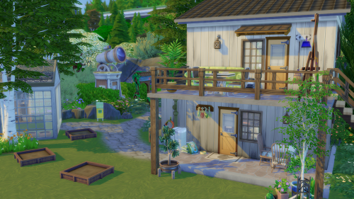 Couple’s Cottage  Hello, this is my first time presenting a build of mine to simblr properly, so exc