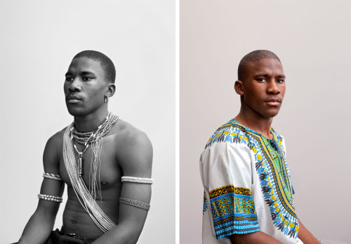 5centsapound:Andrew Putter: Native Work (Capetown, South Africa) Gallery Statement: This new installation comprises 21 black-and-white photographs of contemporary black Capetonians, in ‘tribal’ or ‘traditional’ costume in the genre of the iconic