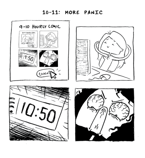  I participated in Hourly Comics Day for the first time ever! For those of You who don’t know,