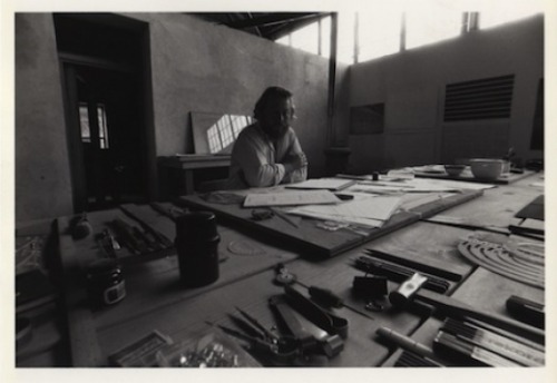 Donald Judd, Print Studio, La Mansana de Chinati, Marfa, Texas 1983. Photographer: Jaime Dearing 