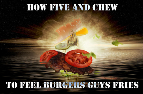 how five and chew to feel burgers guys fries